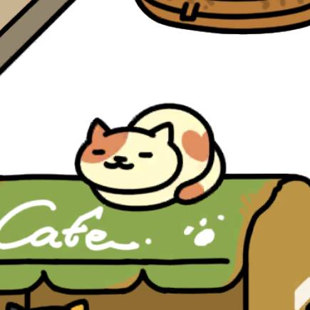 ねこのリゾート　くりーむさん１
